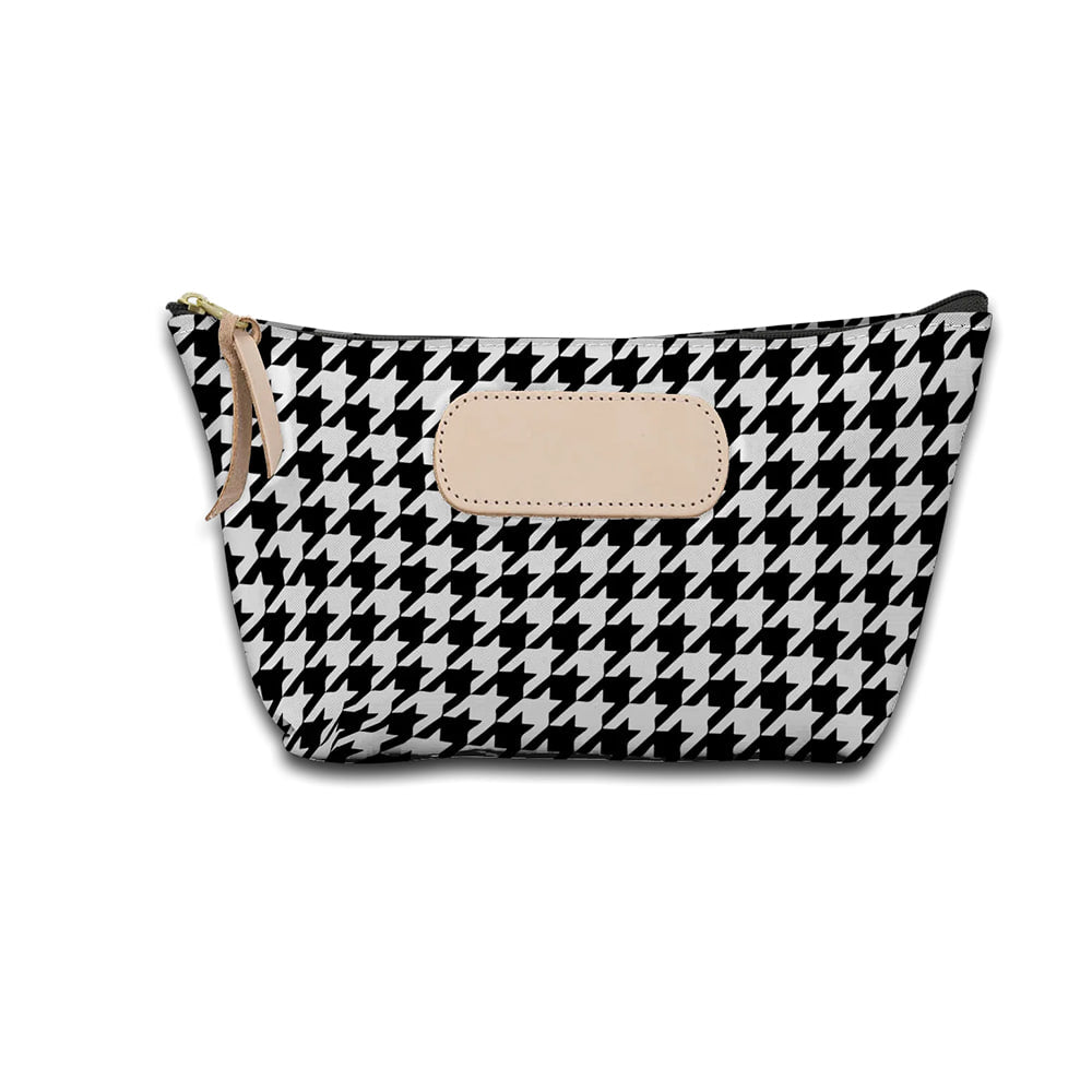 Jon Hart Other Jon Hart Black and White Coated Canvas Grande Houndstooth Bag