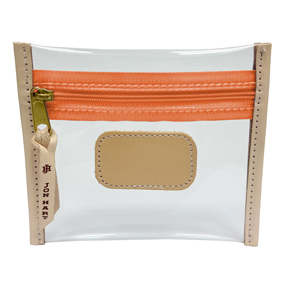 Jon Hart Other Jon Hart Clear and Sherbert Coated Canvas Pocket Pouch