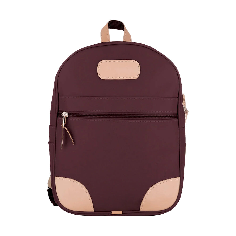 Jon Hart Other Jon Hart Coated Canvas Burgundy Backpack