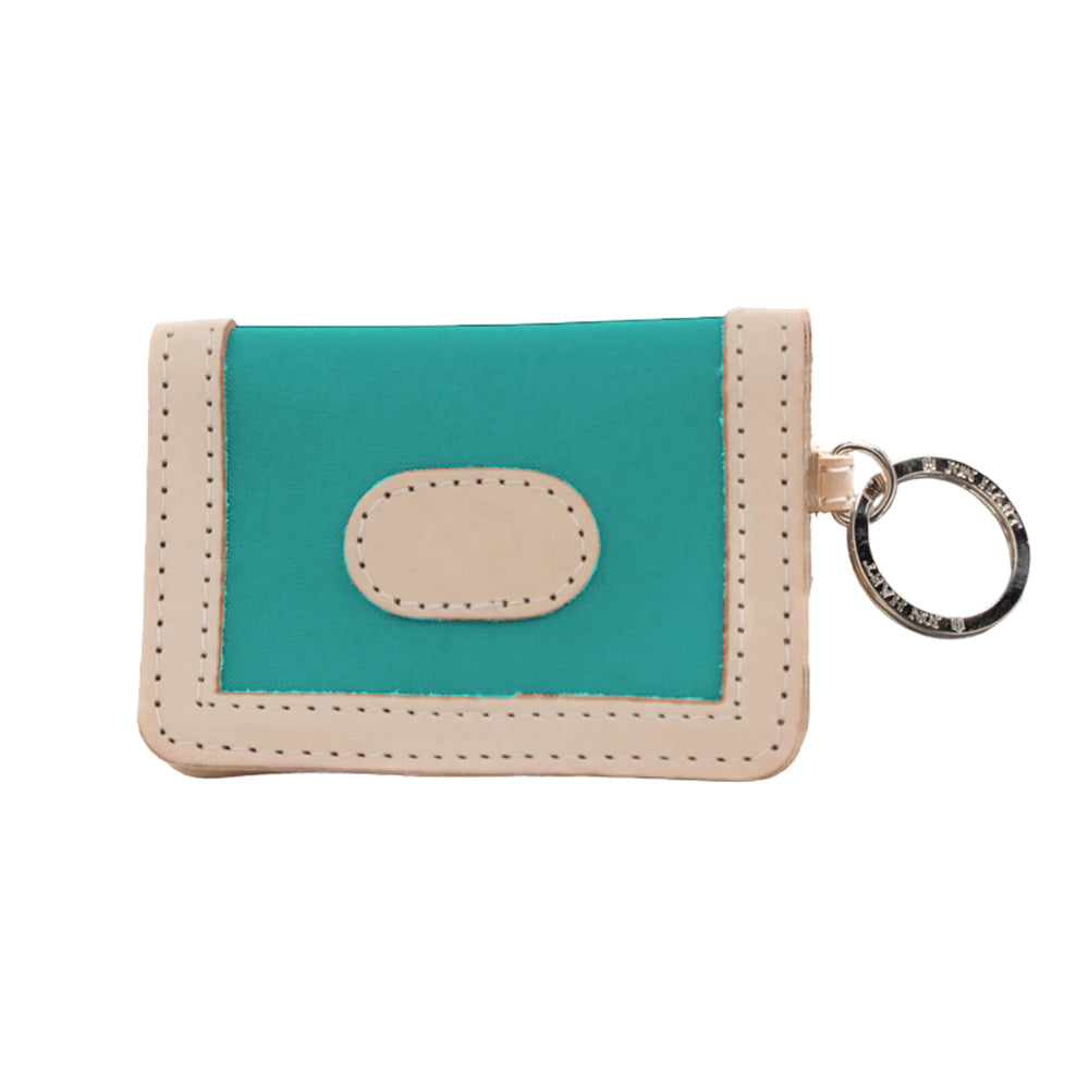Jon Hart Other Jon Hart Id Wallet in Teal Coated Canvas Coated