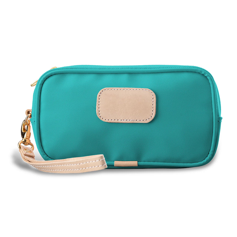 Jon Hart Other Jon Hart Teal Coated Canvas Wristlet