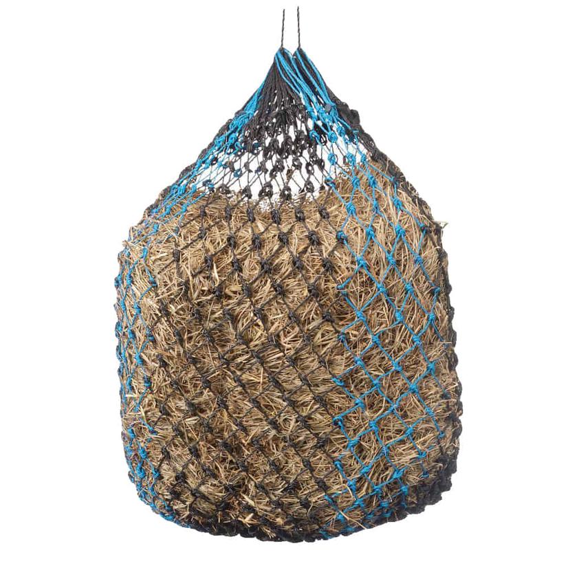 JTI OSFA / TURQUOISE/BLACK Tough 1 Deluxe Slow Feed Two Tone Hay Net