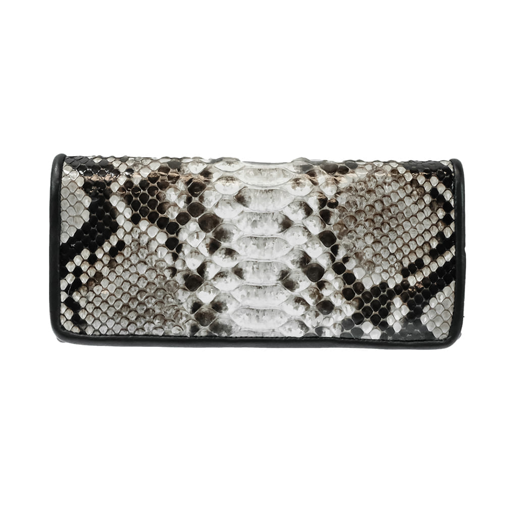 Juan Antonio Other Juan Antonio Black Italian Leather and Python Wallet
