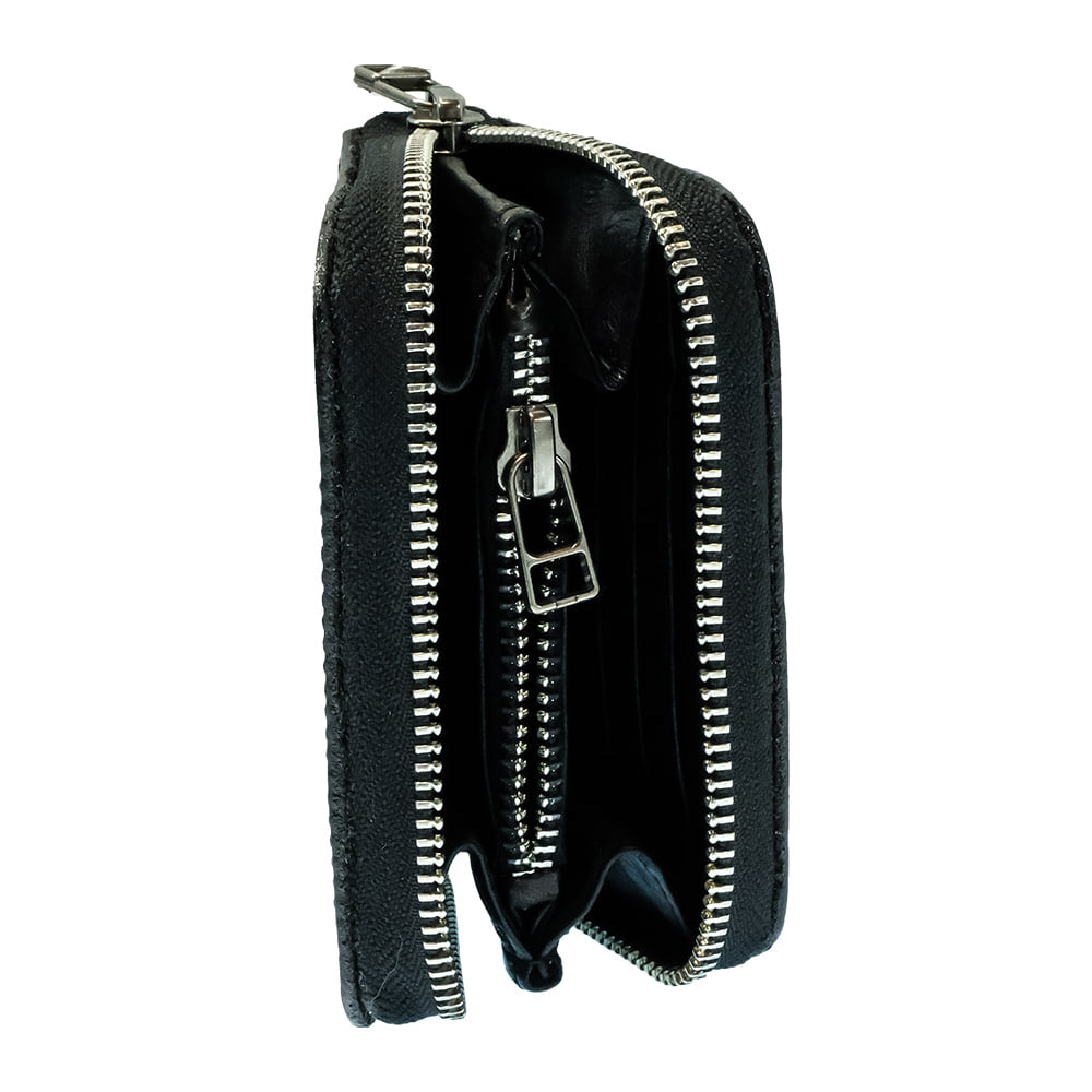 Juan Antonio Other Juan Antonio Black Tooled Small Zip Wallet