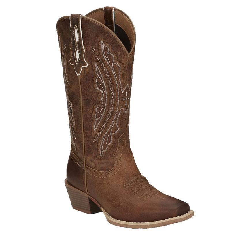 Justin Brands Footwear Justin Women's Tan Sand Brown Gypsy Rein Waxy Boot