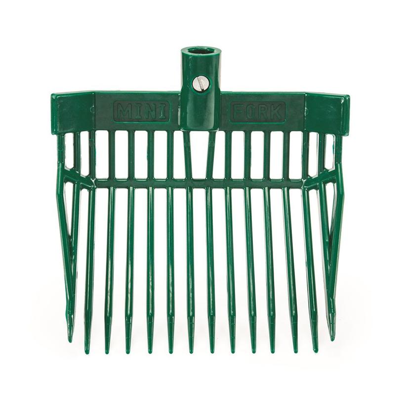 K And D Equestrian Supplies Hunter Green K&D Equestrian Mini Stall Fork