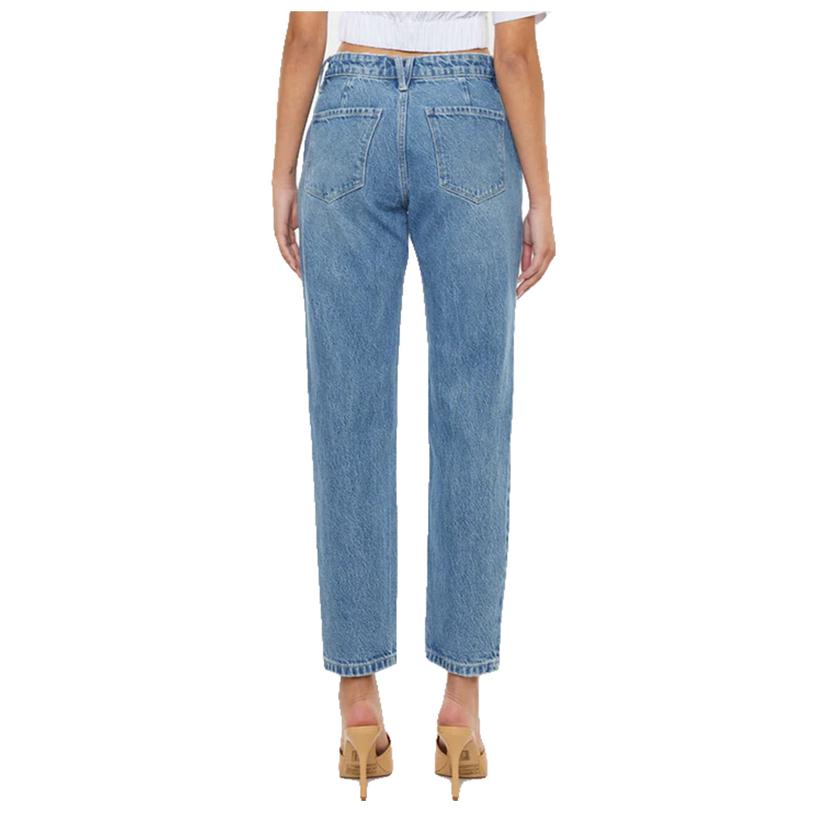 Kancan Apparel Kancan Harford High Rise Mom Women's Jeans