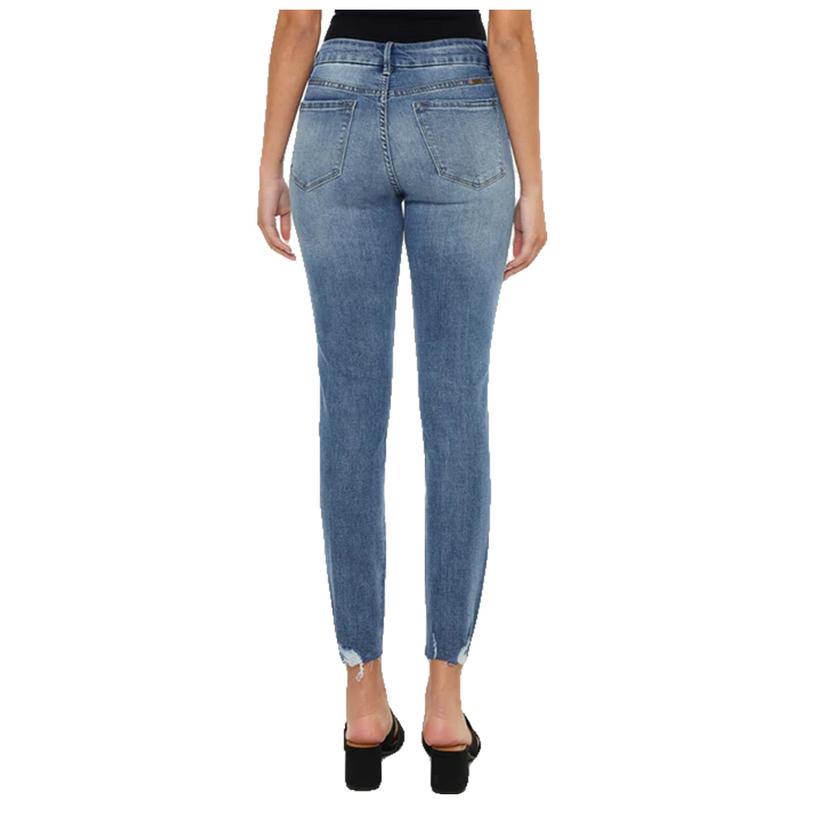 Kancan Apparel Kancan Penelope Exposed Ankle Women's Skinny Jeans
