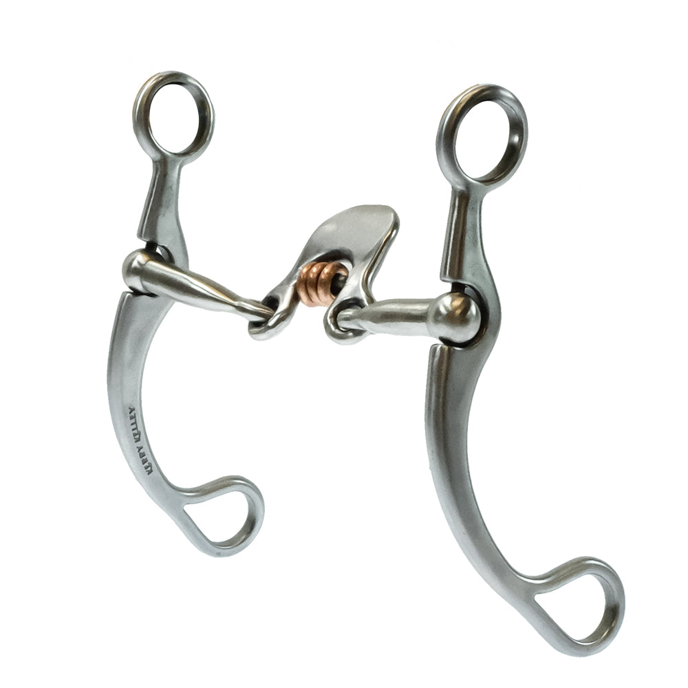Kerry Kelley Tack Kerry Kelley Floating Spoon Mouth Bit with 6 3/4" Cheek