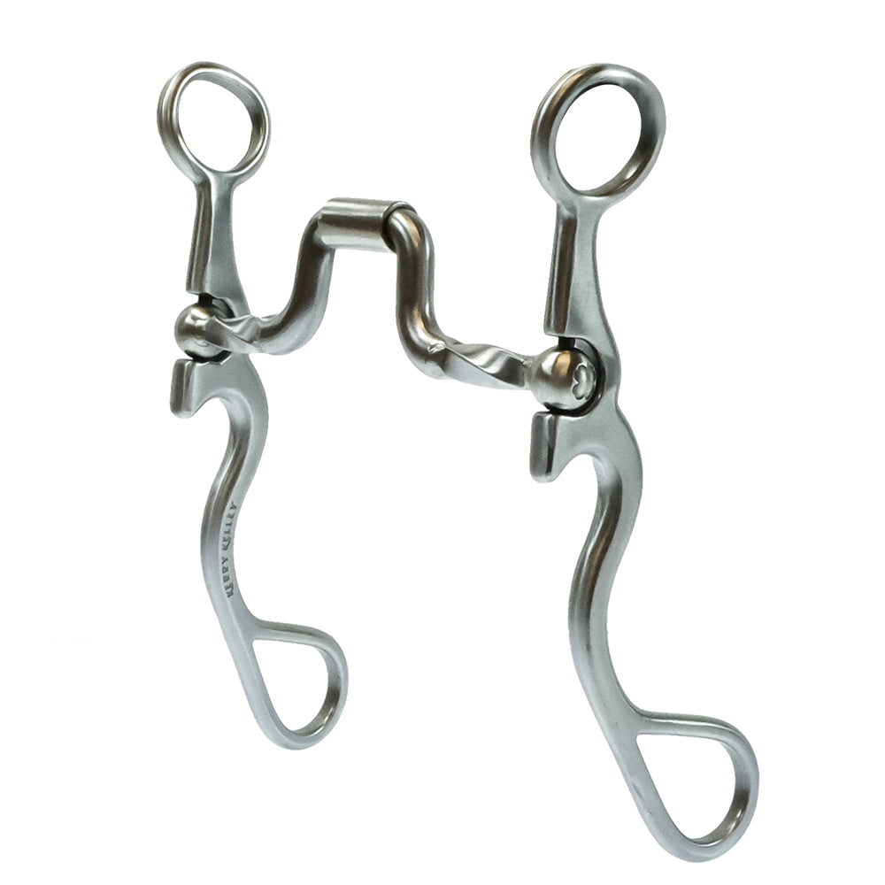 Kerry Kelley Tack Kerry Kelley Hinge Port Twisted Wire Bit
