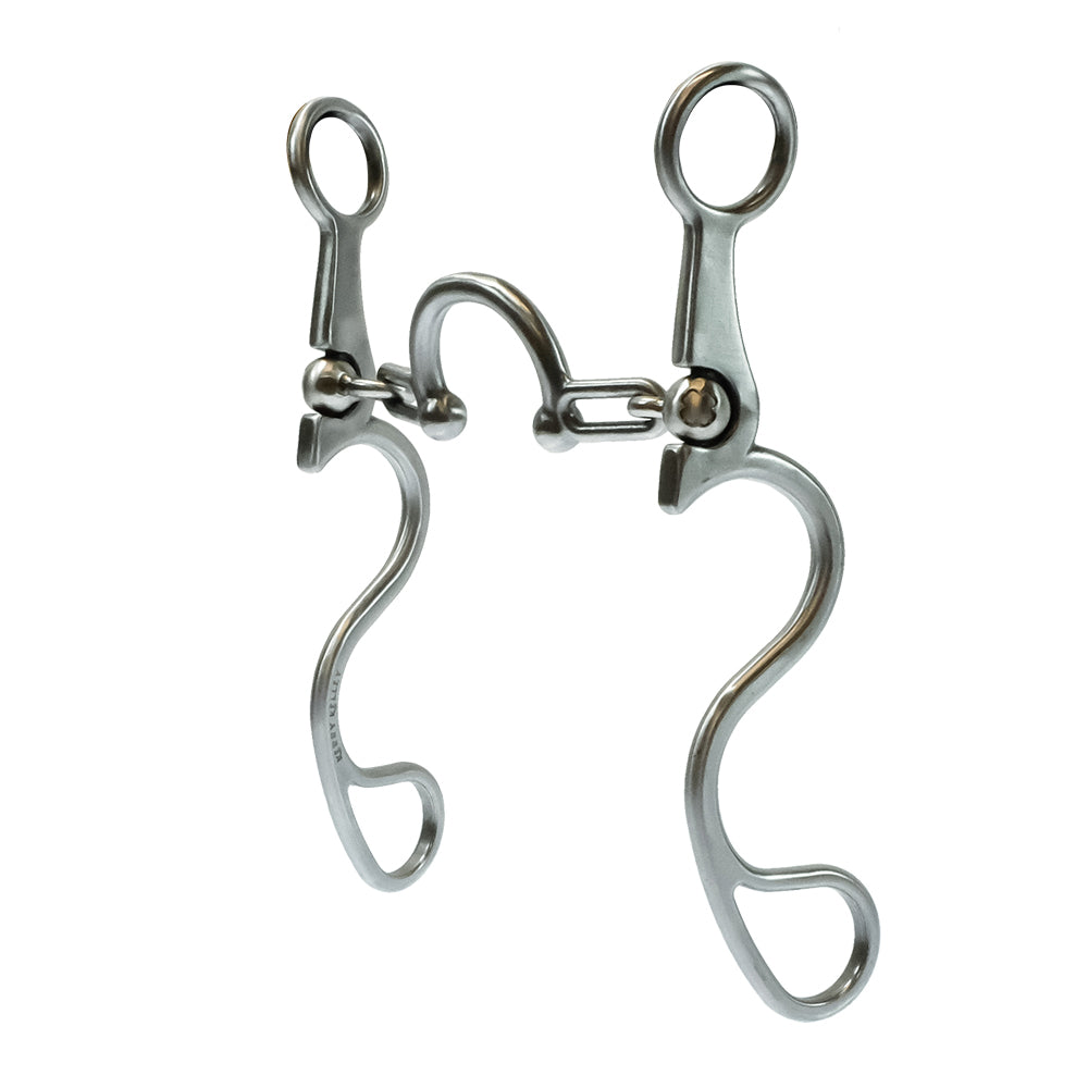 Kerry Kelley Tack Kerry Kelley Ported Chain Bit with 5 3/16" Mouth