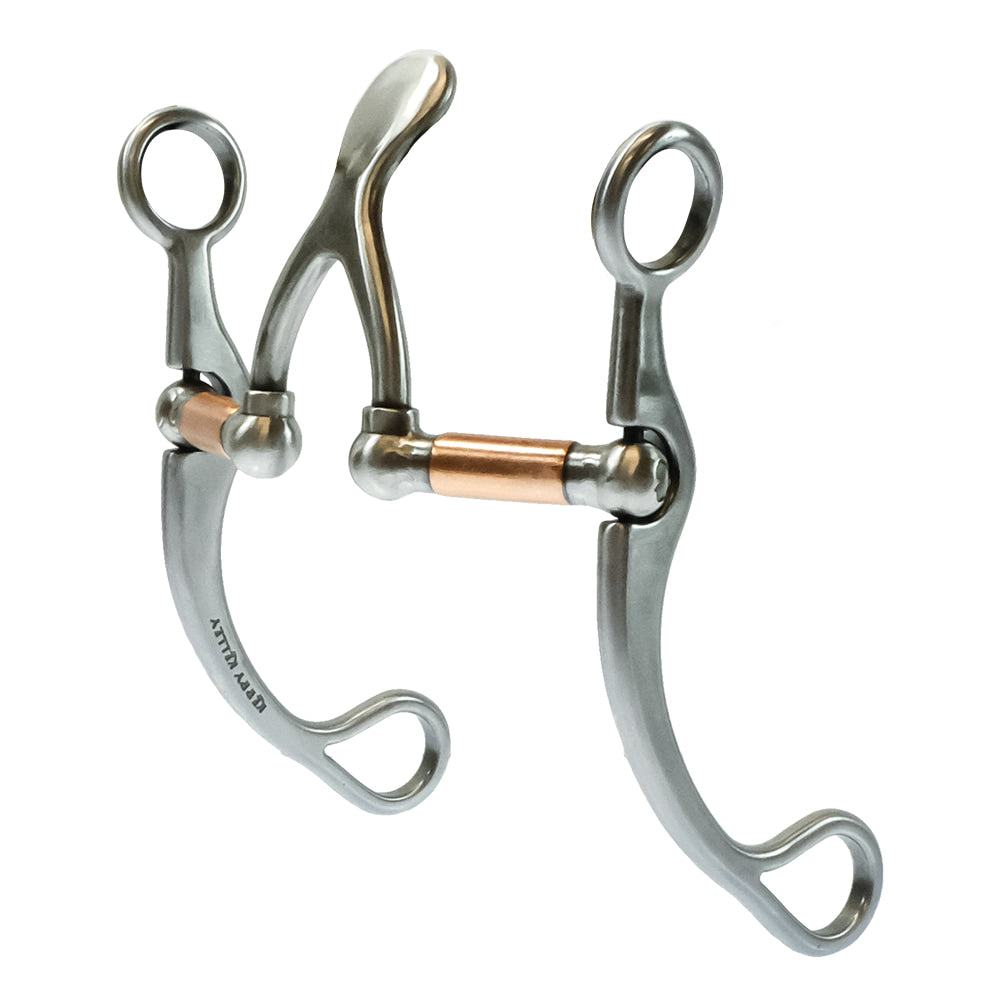 Kerry Kelley Tack Kerry Kelly Cathedral Mouthpiece with a 6 3/4" Cheek Bit