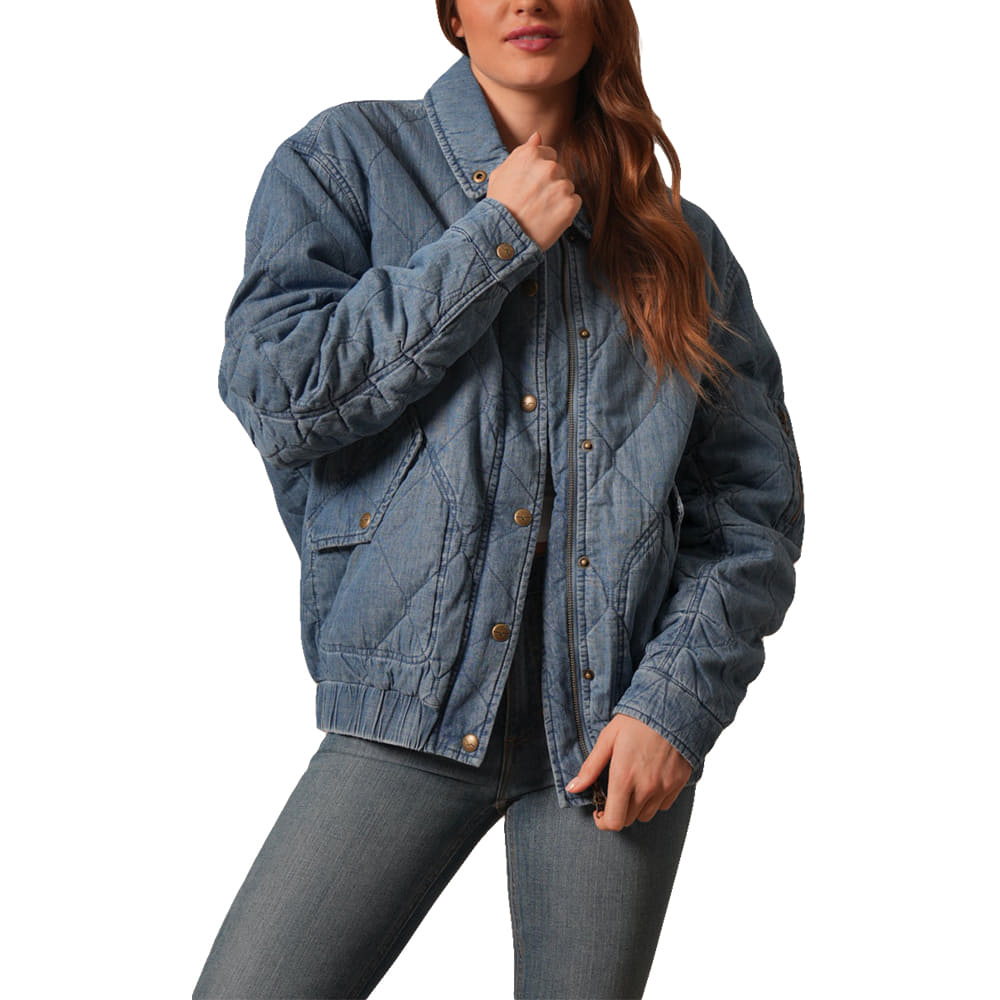 Kimes Ranch Apparel Phoebe Quilted Bomber Jacket