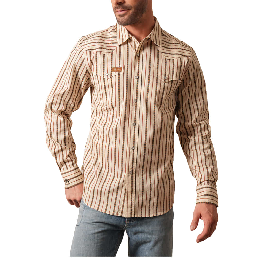 Kimes Ranch Apparel Solano Long Sleeve Stripe Shirt