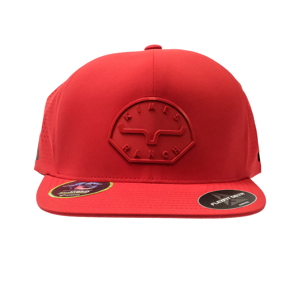 Kimes Ranch Hats Kimes Ranch Red Gilette Cap