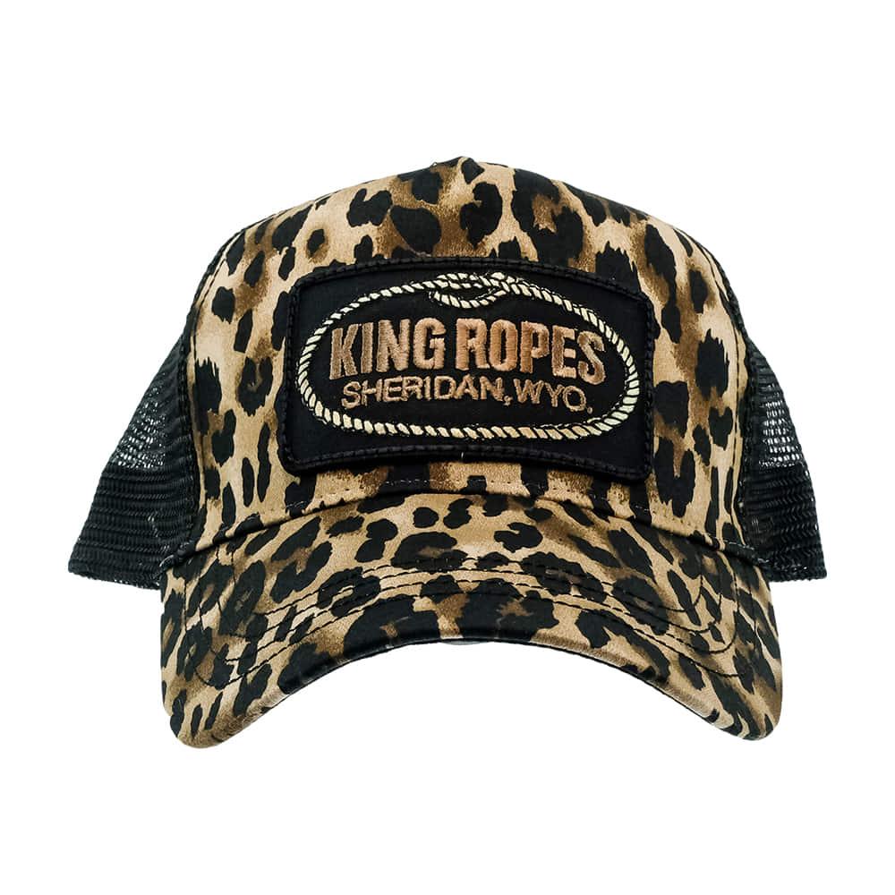 King's Saddlery Hats OSFA / LEOPARD King Ropes Gold Leopard Cap