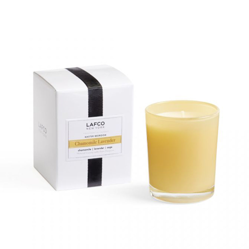 LAFCO home decor 1.9oz Lafco White Chamomile Lavender Votive Candle