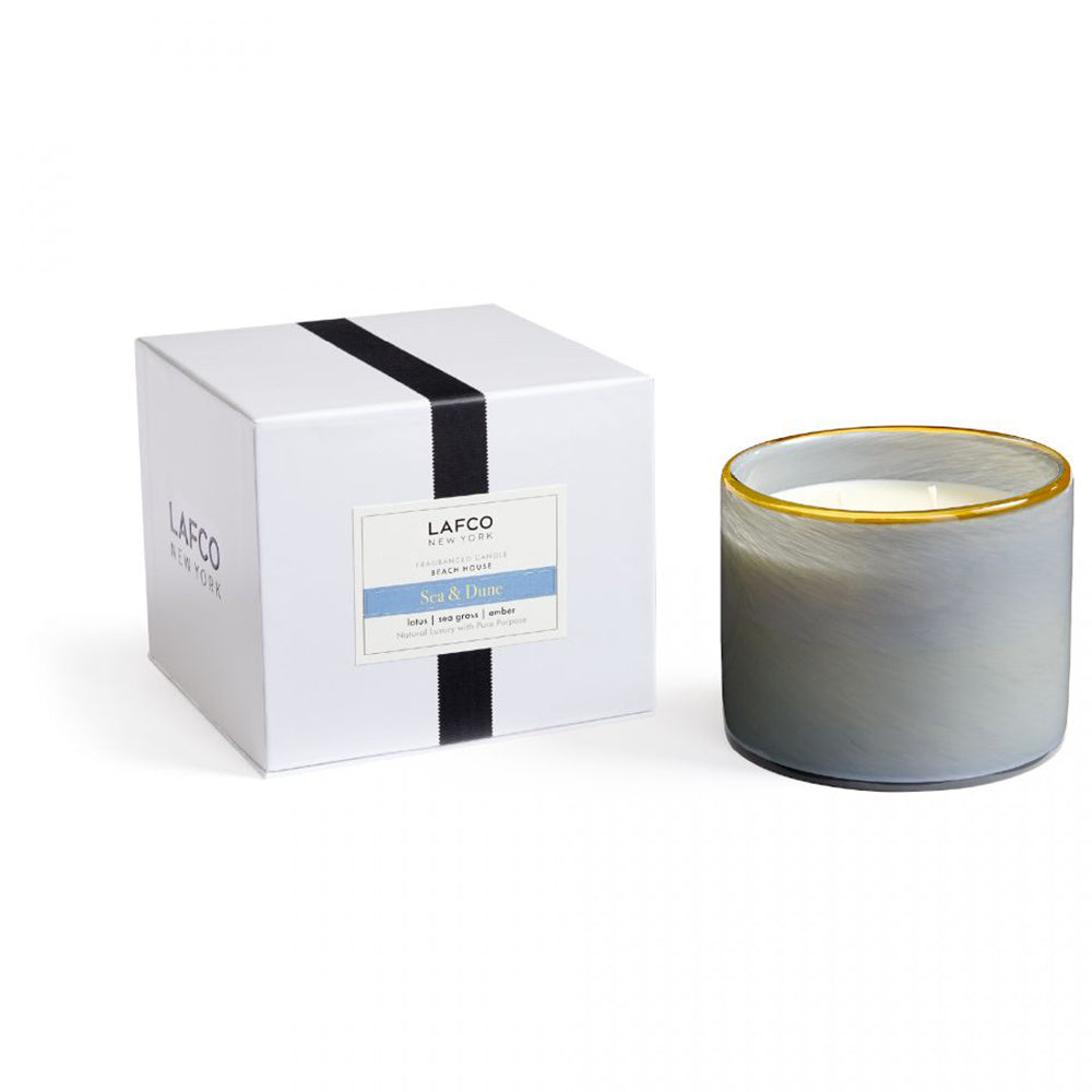 LAFCO Home Decor 30oz Lafco White Beach House 3 Wick Sea And Dune Candle