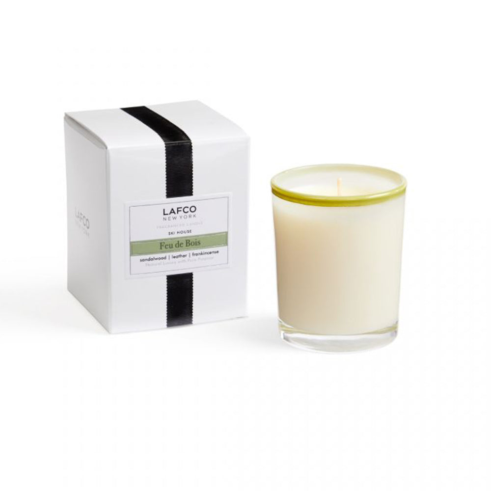 LAFCO Home Decor Lafco White Feu De Bois Votive Candle