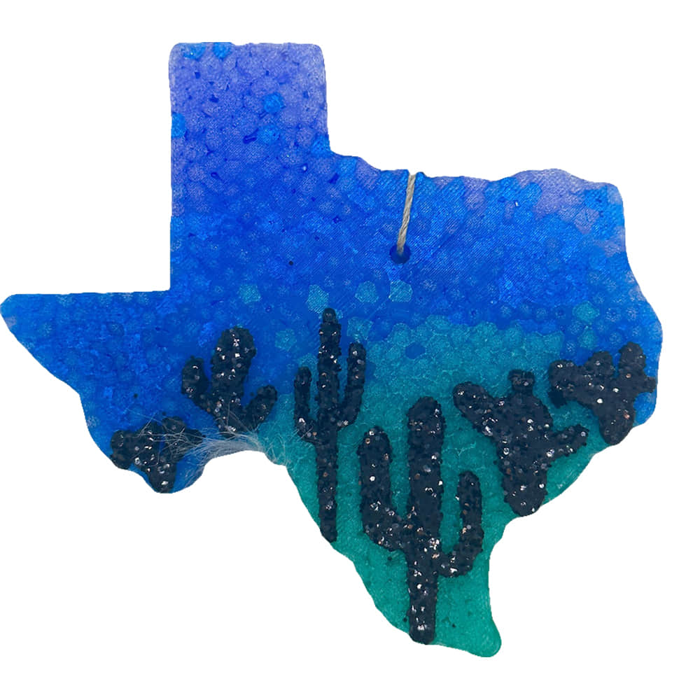 Leafcutter Candle Co Home Decor OSFA Leafcutter Multicolor Moonlight Cactus Butt Naked Car Freshener