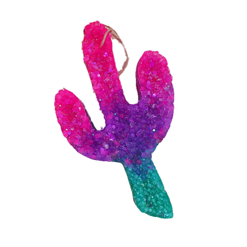 Leafcutter Candle Co Home Decor Osfa Leafcutter Multicolor Ombre Cactus Flower Freshie Air Freshener