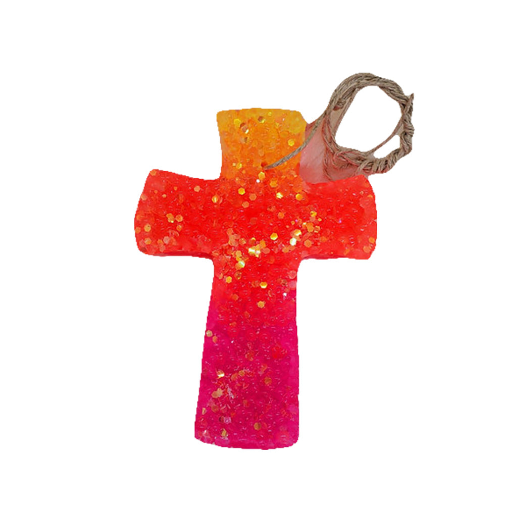 Leafcutter Candle Co Other Osfa Leafcutter Multicolor Ombre Cross Strawberry Leather Freshie Air Freshener