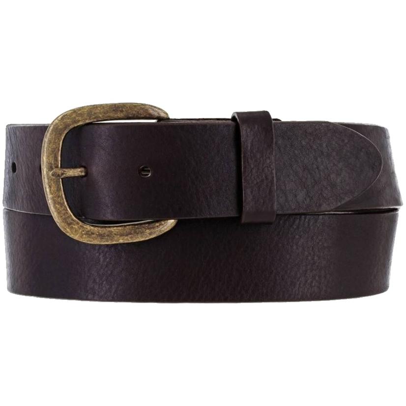 Leegin Leather Apparel Justin 1.5" Men's Brown Basic Work Belt