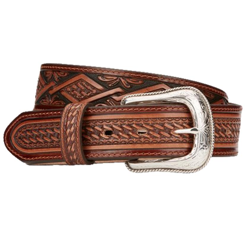 Leegin Leather Apparel Tony Lama 1 1/2" Tan Clayton Men's Belt