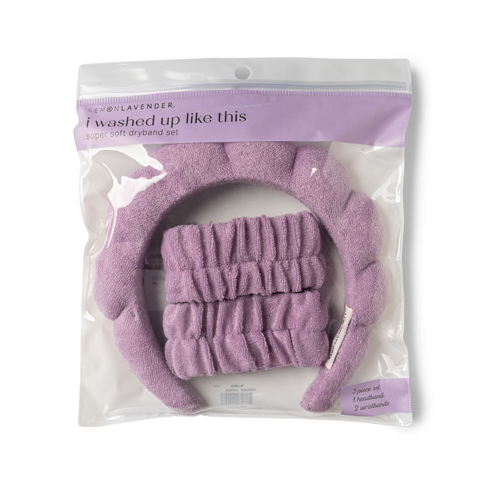 Lemon Lavender Other Purple / OSFA Lemon Lavender Multicolor I Washed Up Like This Super Soft Dryband Set