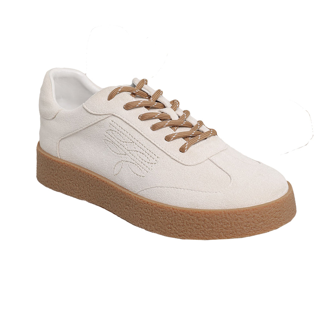 LETS SEE STYLE Footwear Platform Boot Stitch Sneaker