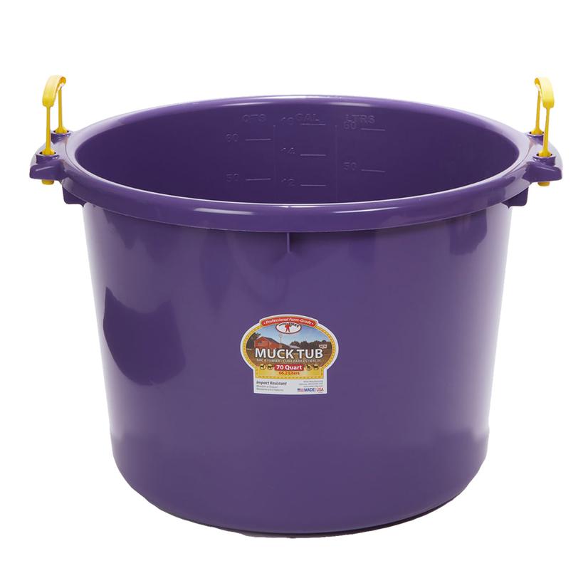 Little Giant Supplies Purple / 70 Quart Miller MFG. Muck Tub 70 Qt.