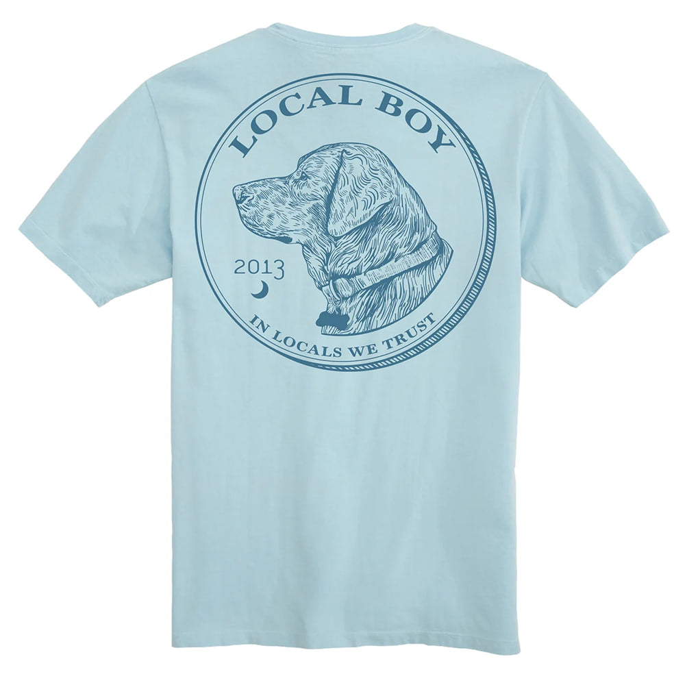 Local Boy Outfitters Apparel Local Boy Outfitters Boy's Chambray In Locals We Trust Graphic Tee Shirt