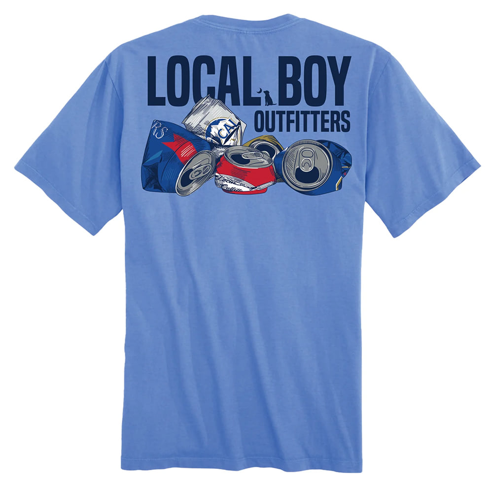 Local Boy Outfitters Apparel Local Boy Outfitters Men's Marina After Party Graphic Short Sleeve Tee Shirt