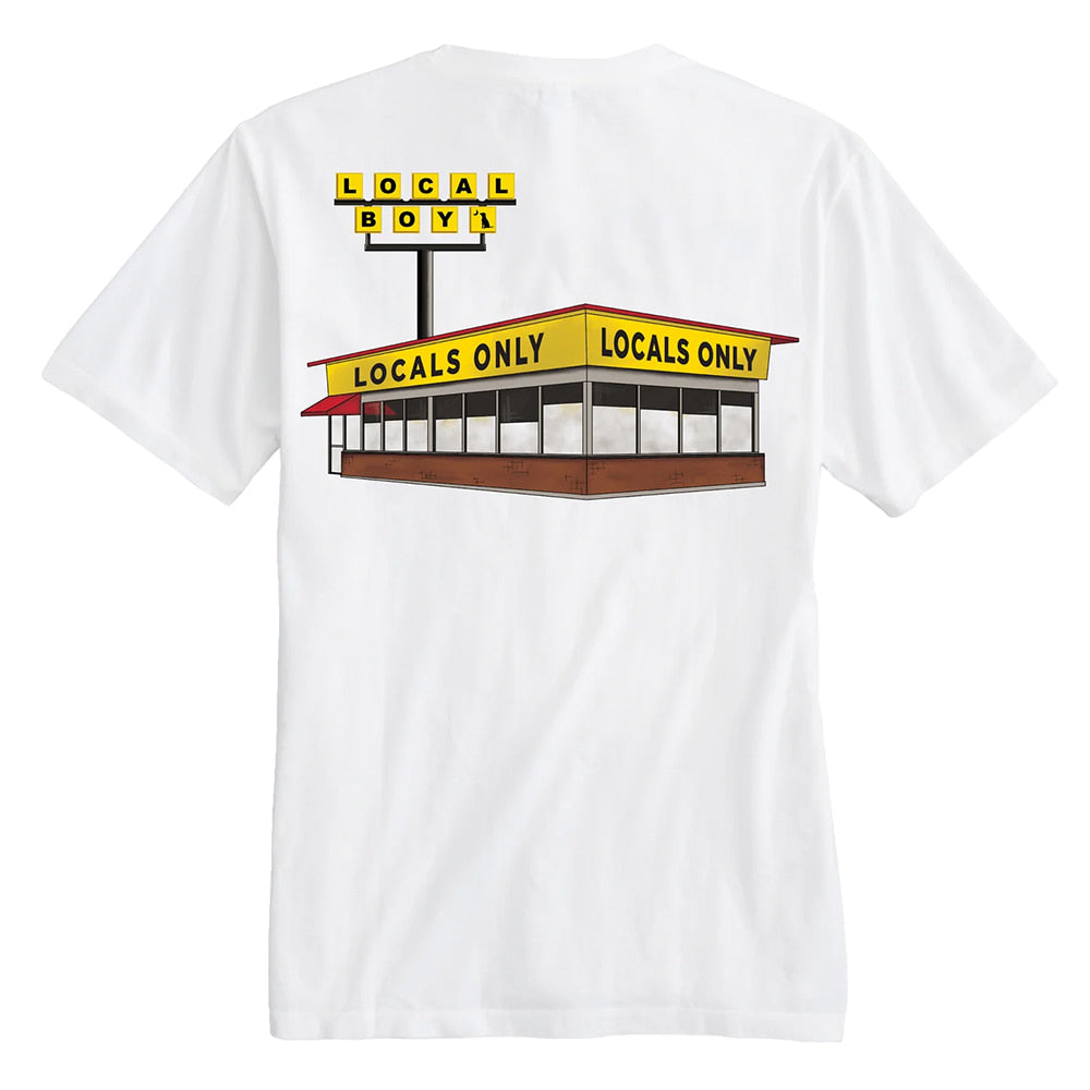 Local Boy Outfitters Apparel Local Boy Outfitters Men's White WAHO Graphic T-Shirt