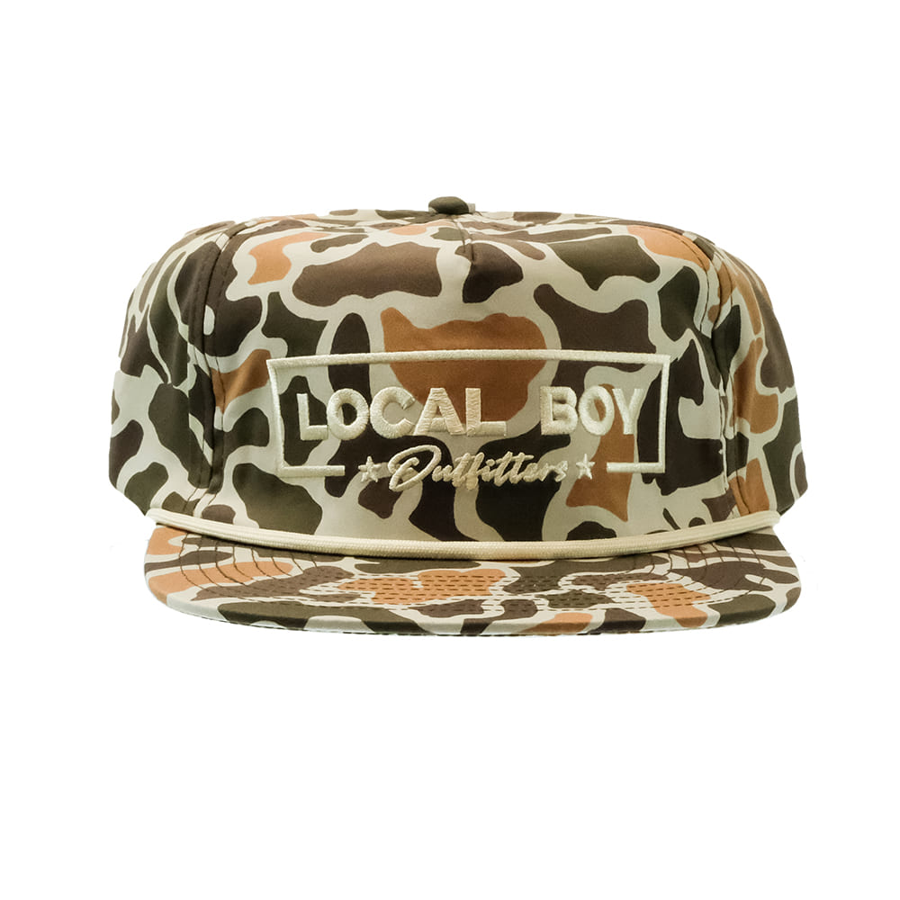 Local Boy Outfitters Hats Local Boy Outfitter Localflage Vintage Low Profile Rope Broadway Cap