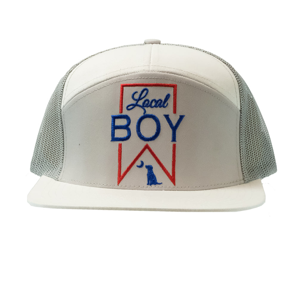 Local Boy Outfitters Hats Local Boy Outfitter Ultra Local White Fog 7 Panel Cap