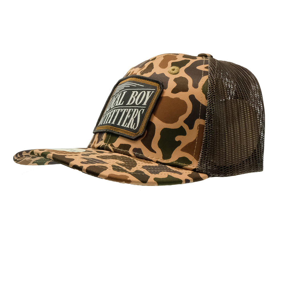 Local Boy Outfitters Hats Local Boy Outfitters Youth Camo Outlaw Old School Cap