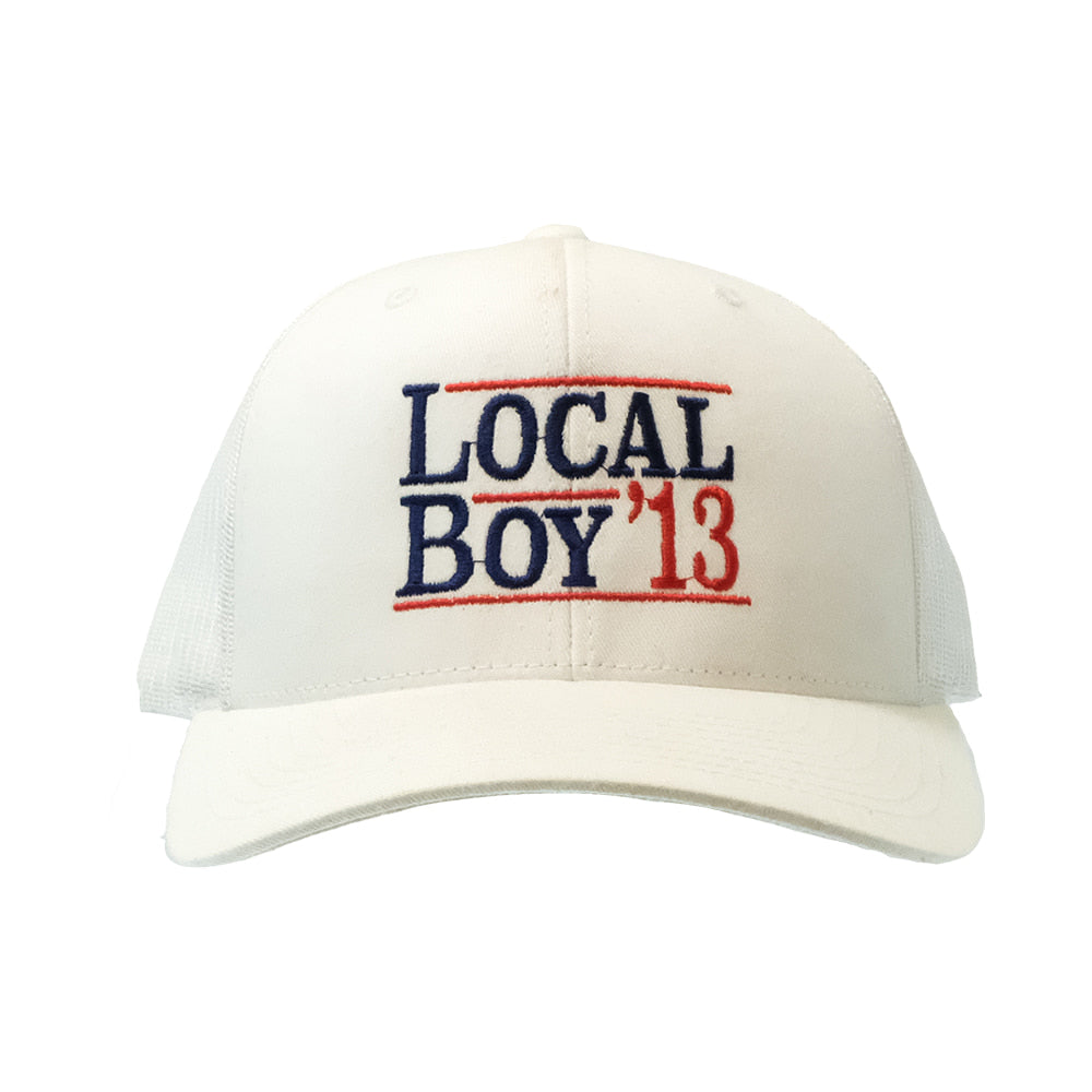 Local Boy Outfitters Hats OS / WHITE Local Boy Outfitters White Vote 13 Hat