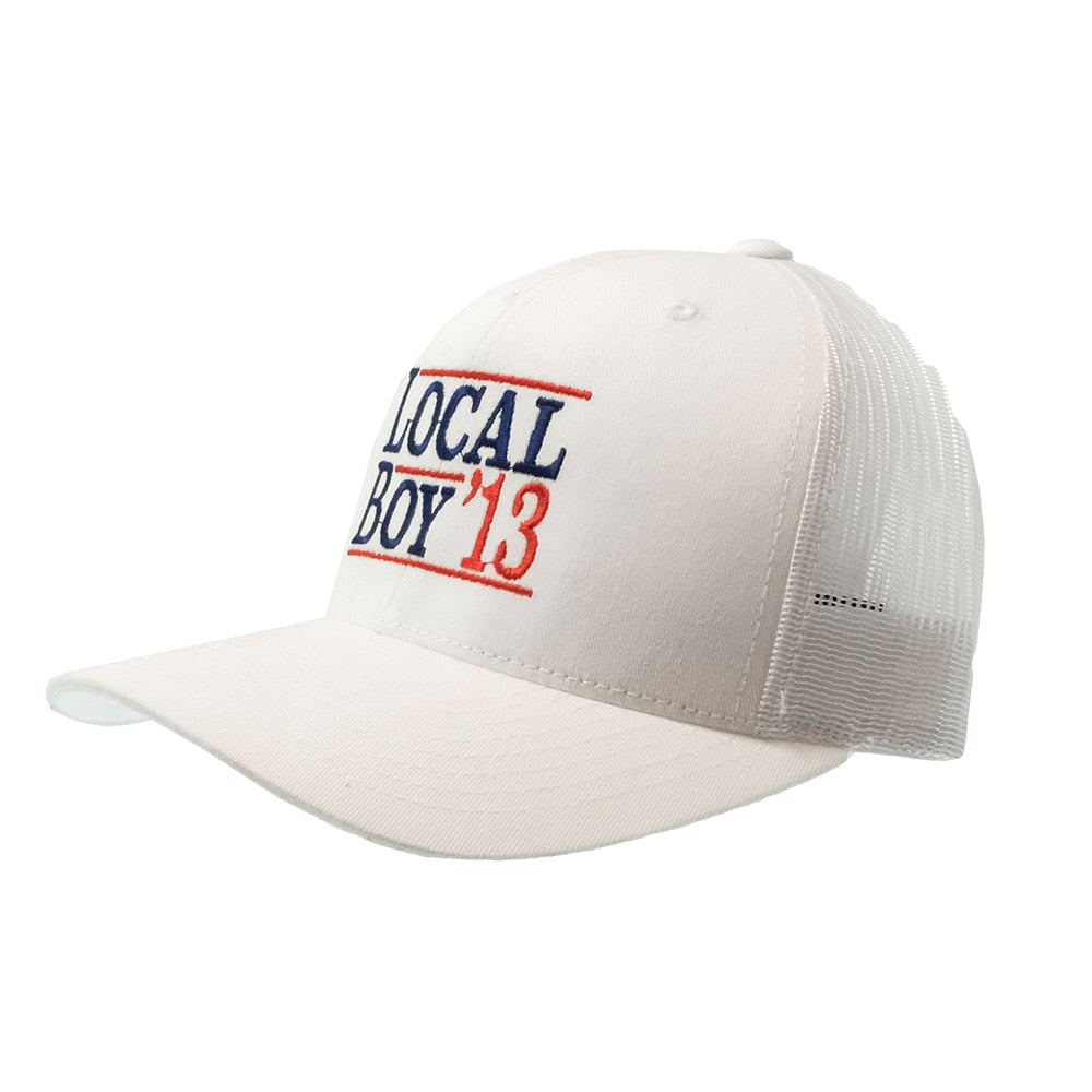 Local Boy Outfitters Hats OS / WHITE Local Boy Outfitters White Vote 13 Hat