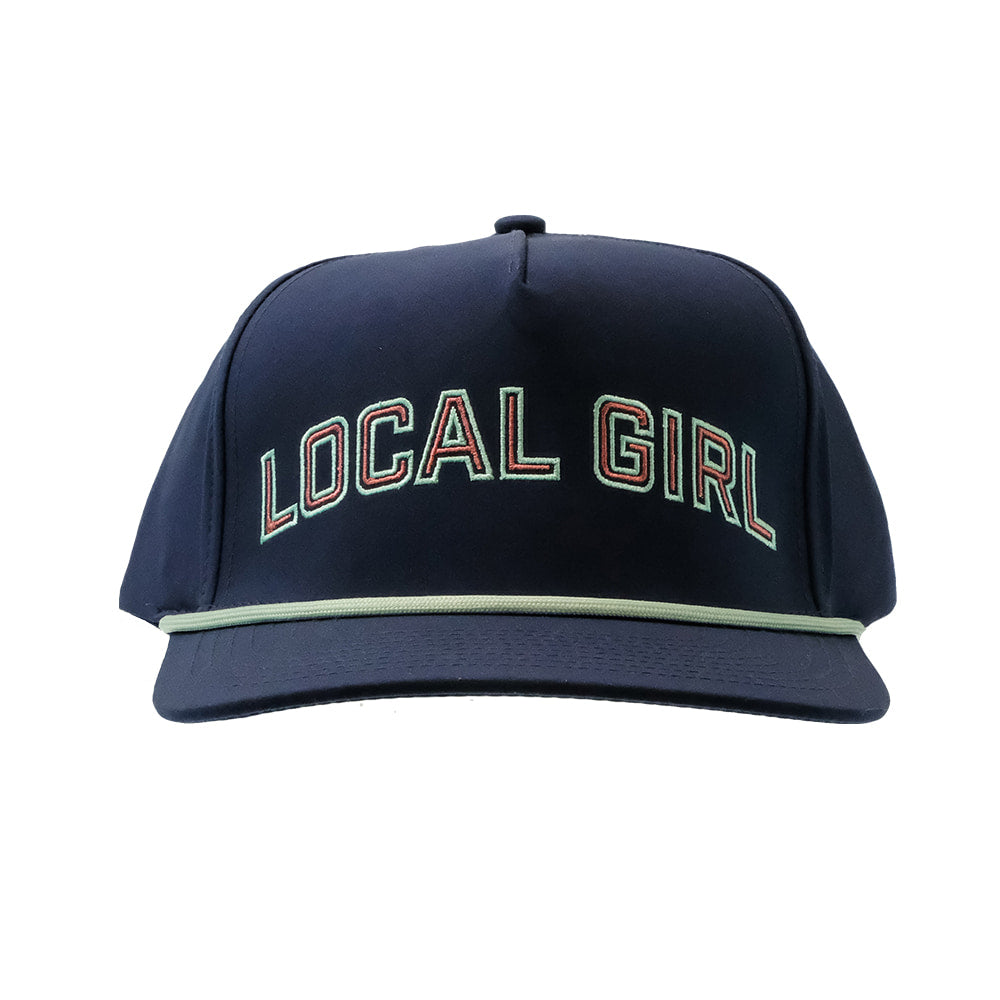 Local Girl Outfitters Hats Local Girl Outfitters Women's Dark Navy Outline Cap