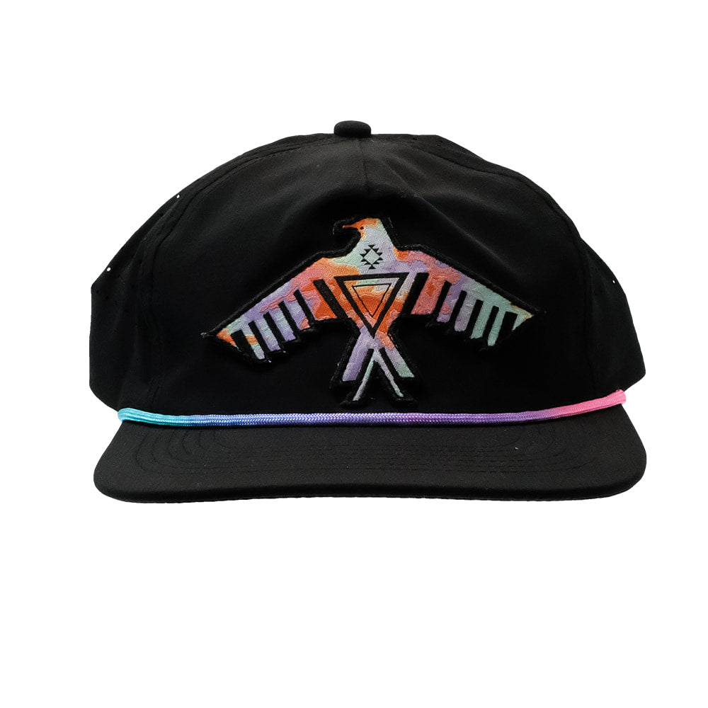 Lucky Chuck Apparel Lucky Chuck Tie Dye Thunderbird Patch Cap