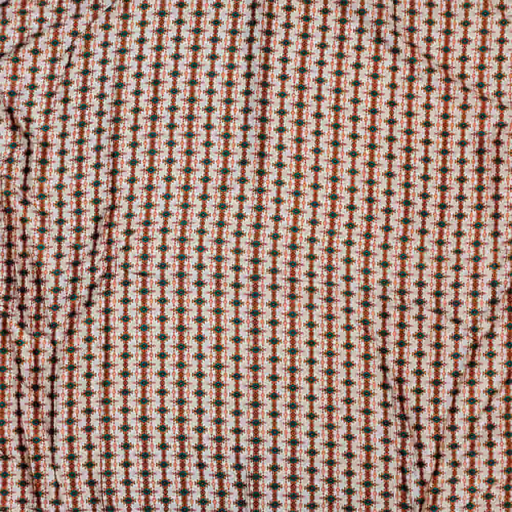 M & F Western Apparel Tan / 33"X33" M&F Western Aztec Multi Wild Rag 33x33