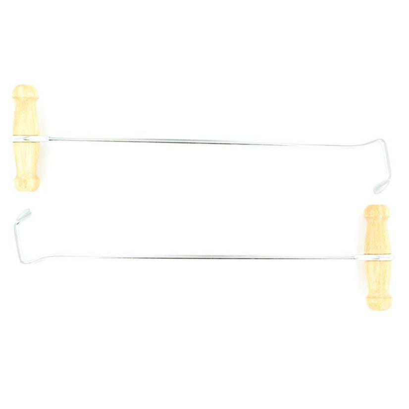 M & F Western Footwear Stainless Wooden Boot Pull
