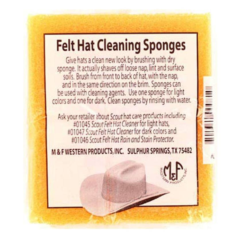 M & F Western Hats Felt Hat Cleaning Sponge