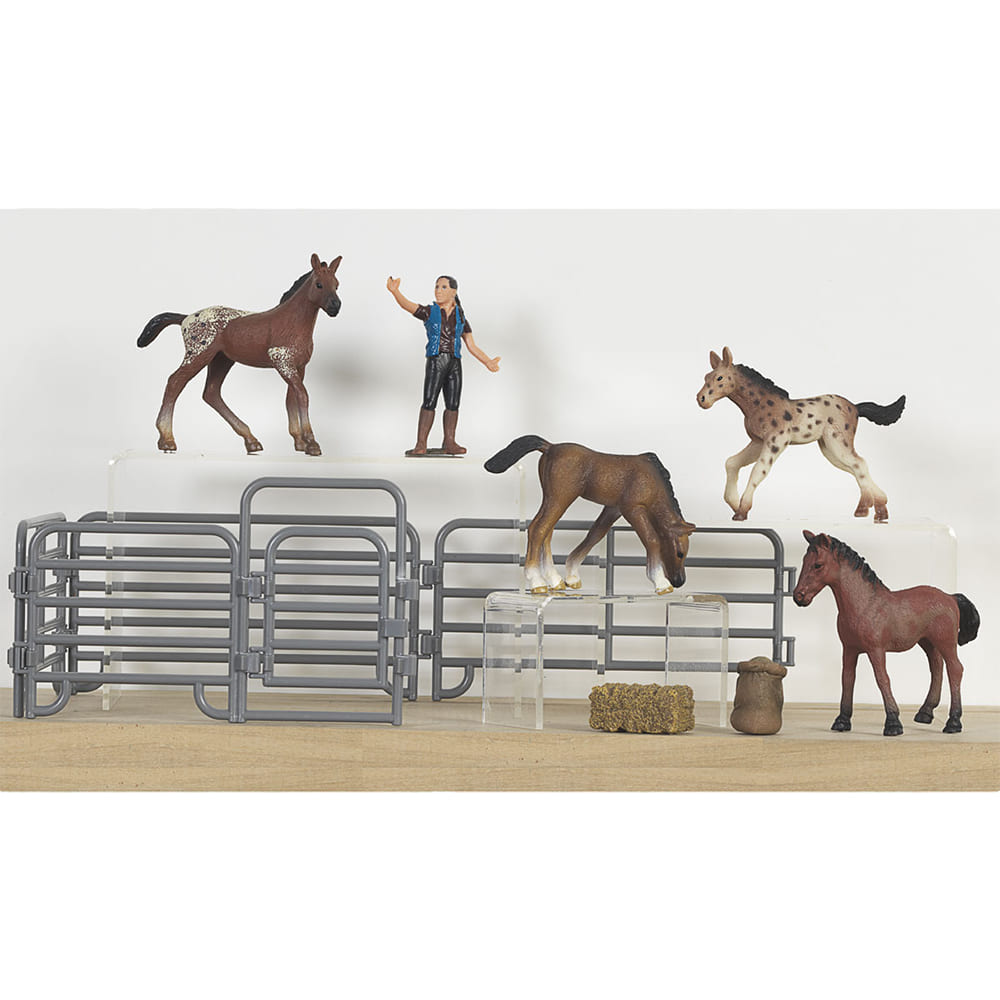 M & F Western Other M&F Western Bigtime Barnyard Assorted Foal Set With Panels