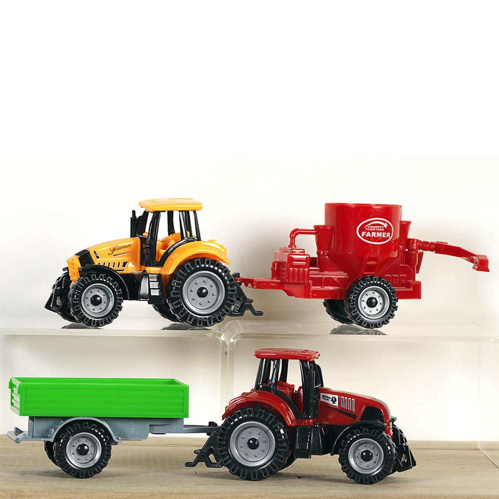 M & F Western Other M & F Western Bigtime Barnyard Tractor with Trailer Playset
