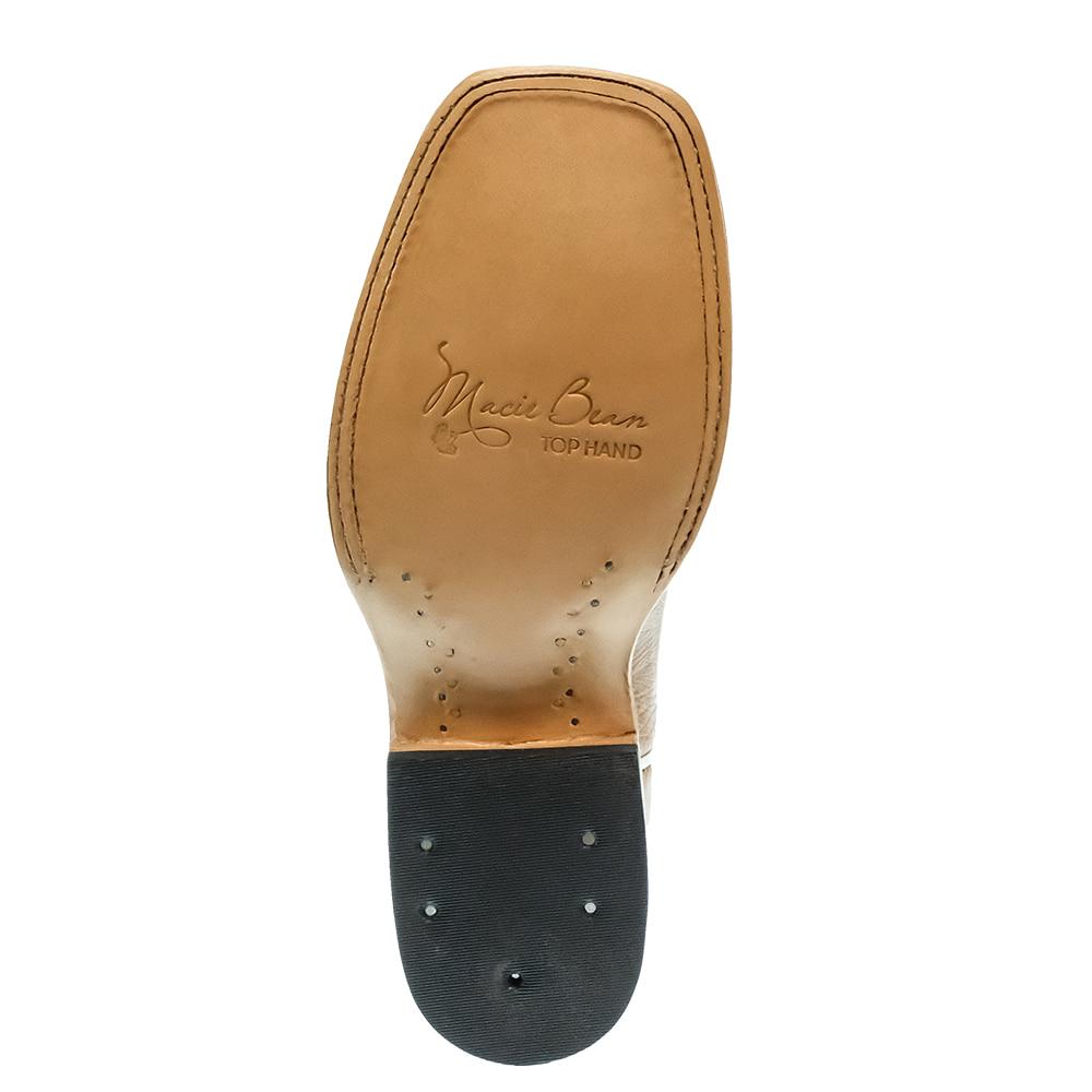 Macie Bean Footwear Macie Bean Pink Top Hand Smooth Ostrich Women's Boots
