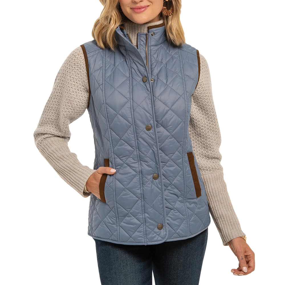 Madison Creek Outfitters Apparel Madison Creek Outfitters Women's Vista Nylon Vest in Blue