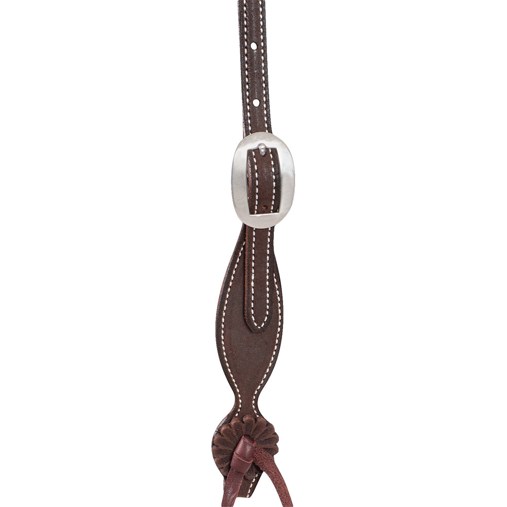 Martin Saddlery Tack Headstall BB Rosettes Strings