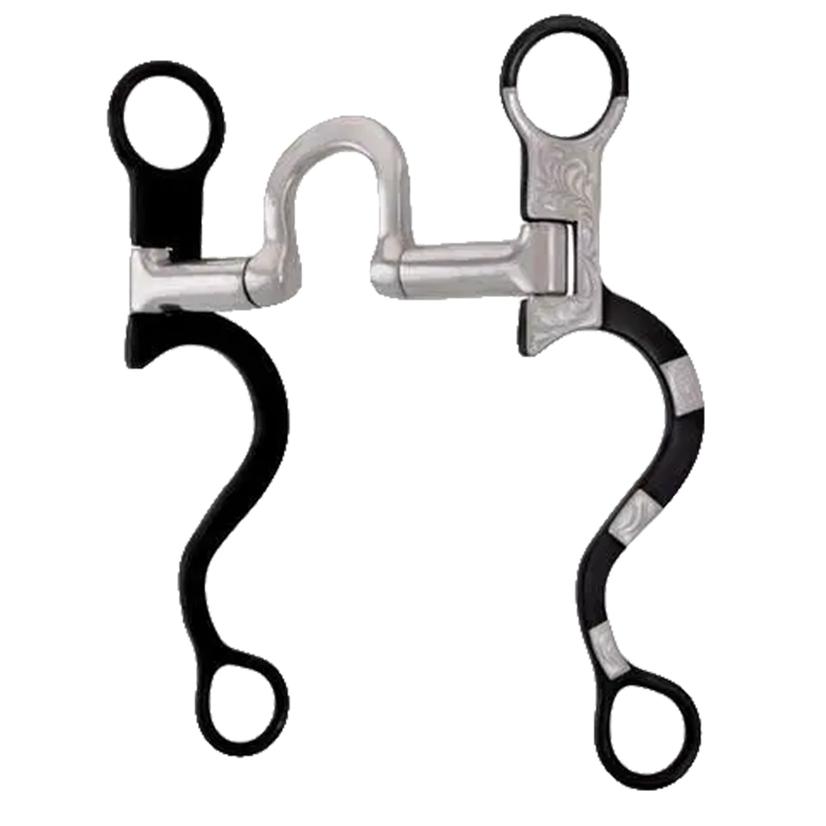 Metalab 5 / ANT/SLIVER Metalab Silver Mounted Cavalry Shank Spoon with Spring Action Bit